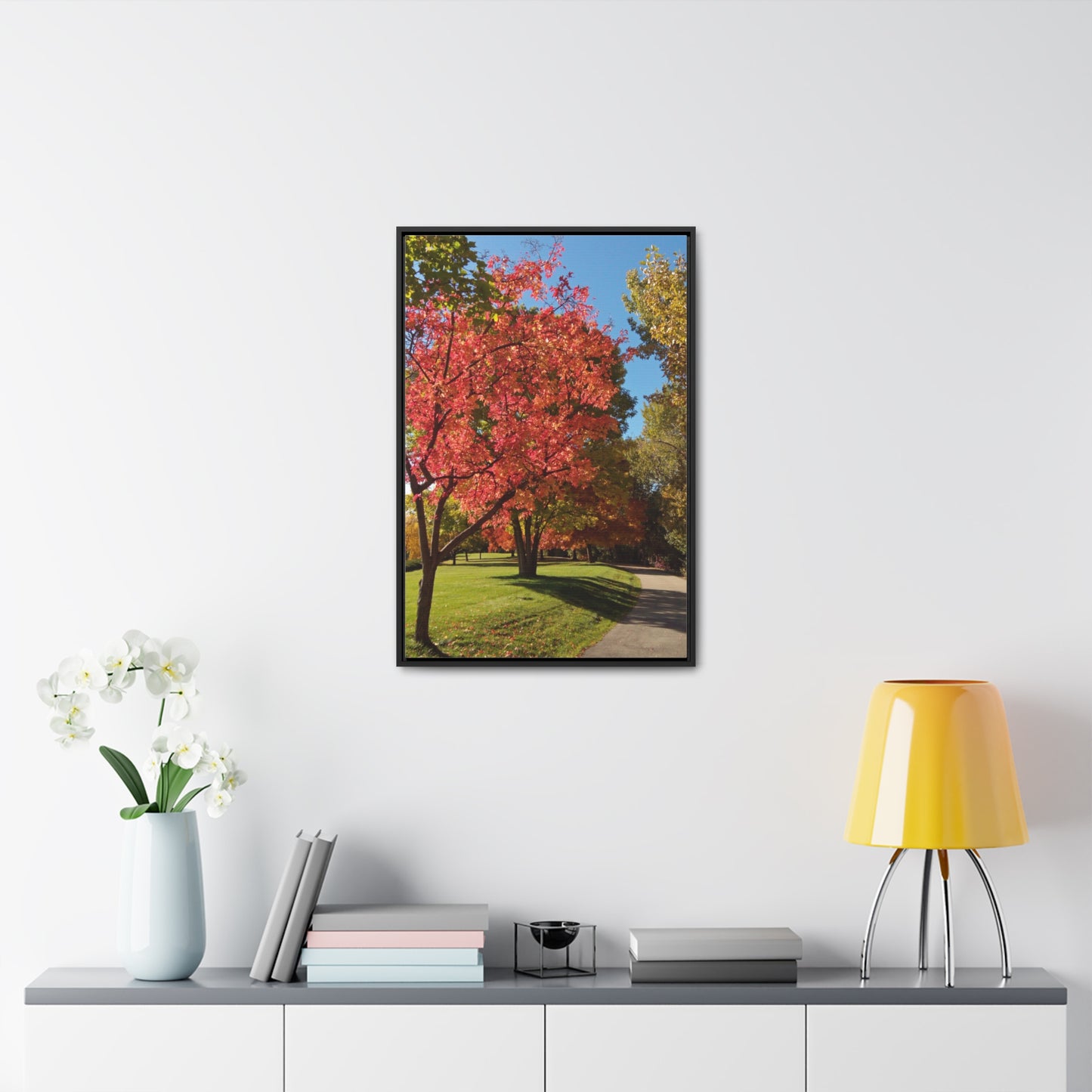 Autumn Glow Gallery Canvas Wraps Framed