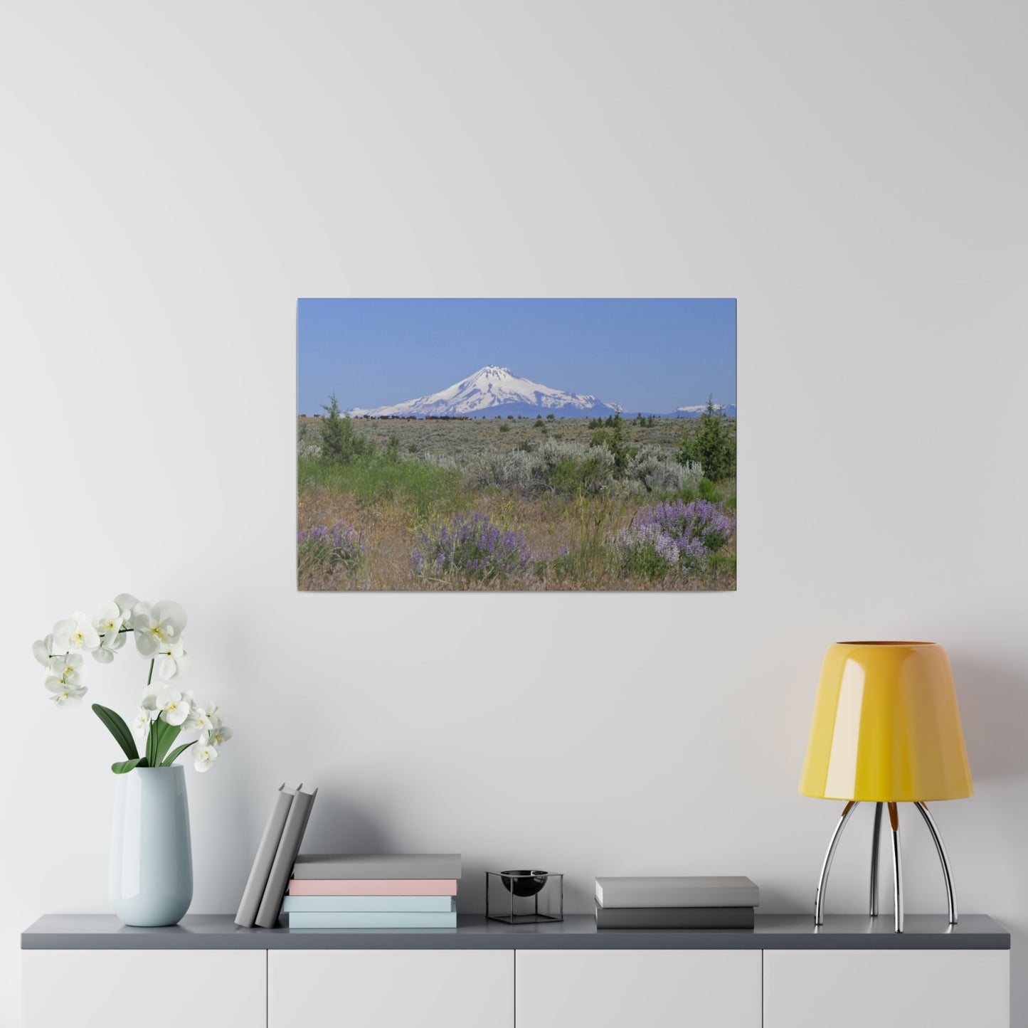 Lupine & Sage Mountain Matte Canvas