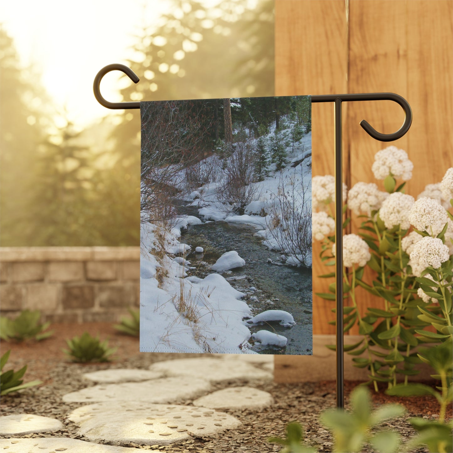 Snowy Creek Garden & House Banner