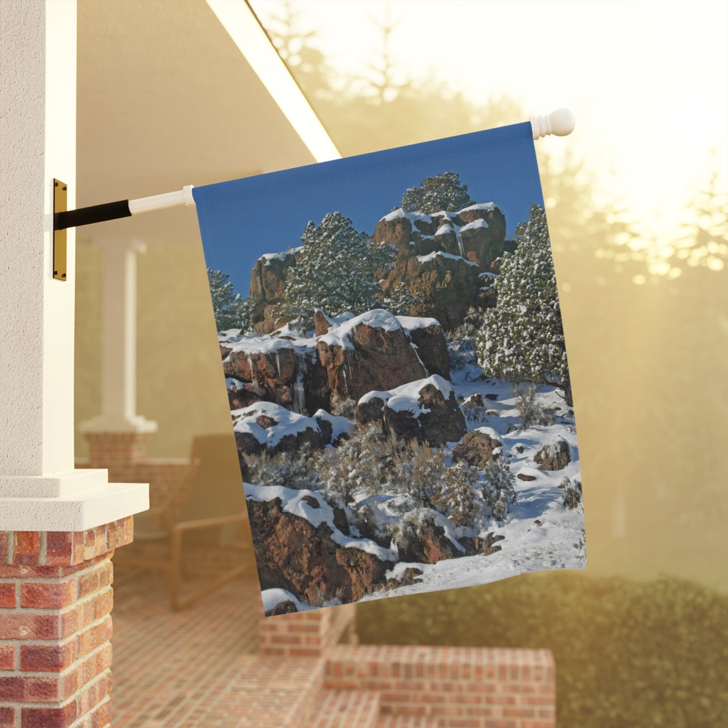 Icicle Rocks Garden & House Banner