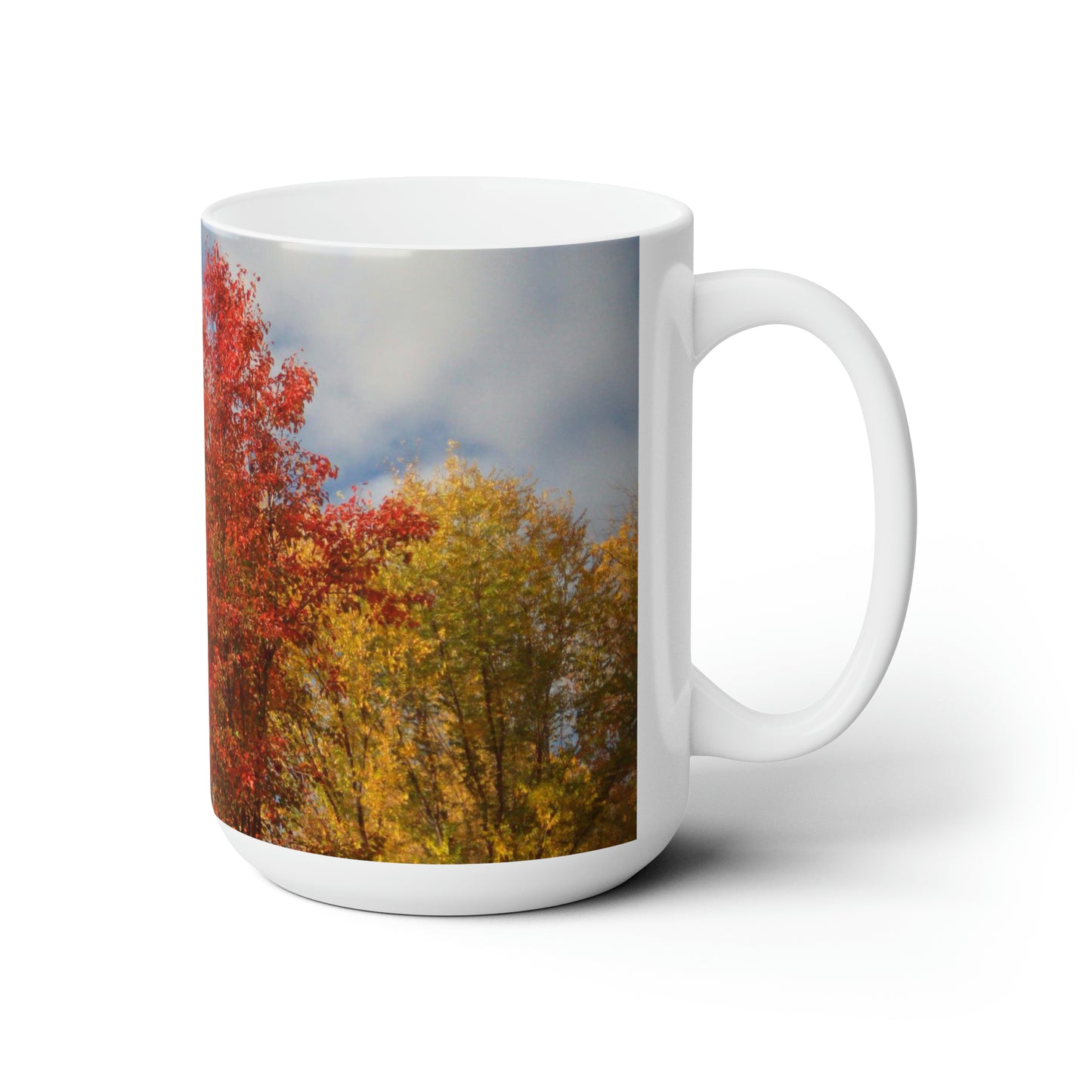 Autumn Sky Ceramic Mug 15oz