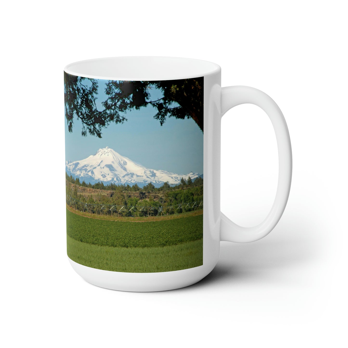 Juniper Framed Mountain Ceramic Mug 15oz