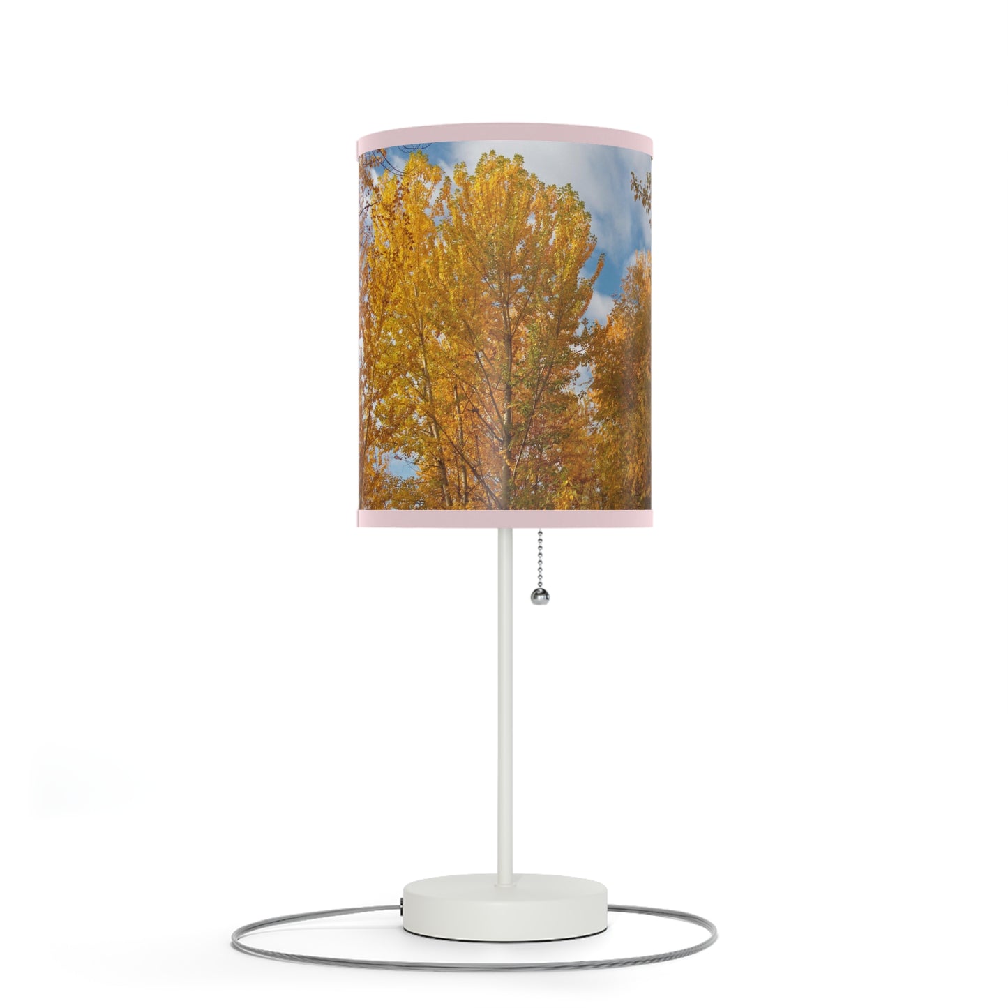 Autumn Gold Lamp on a Stand