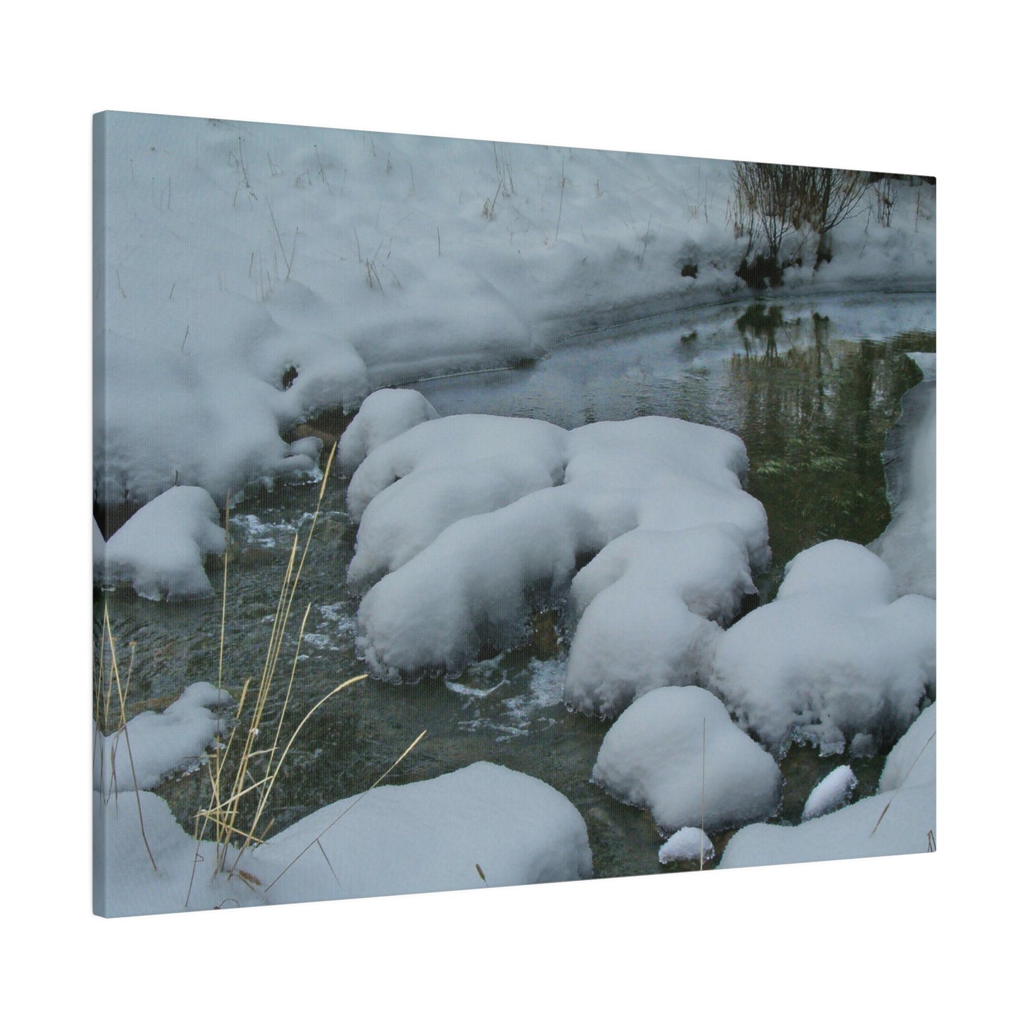 Snowy Islands Matte Canvas
