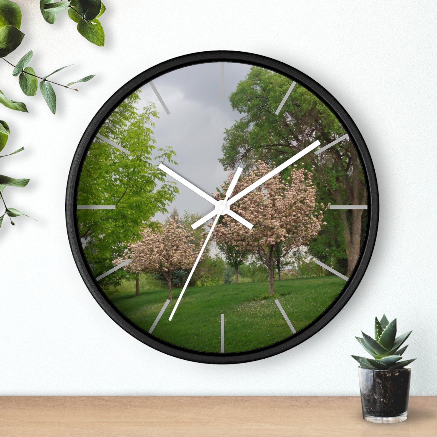 Spring In The Air Wall Clock