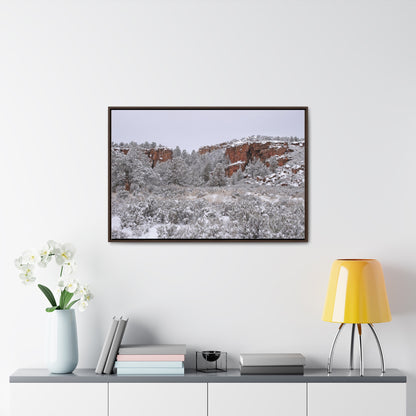 Winter Canyon Gallery Canvas Wraps Framed