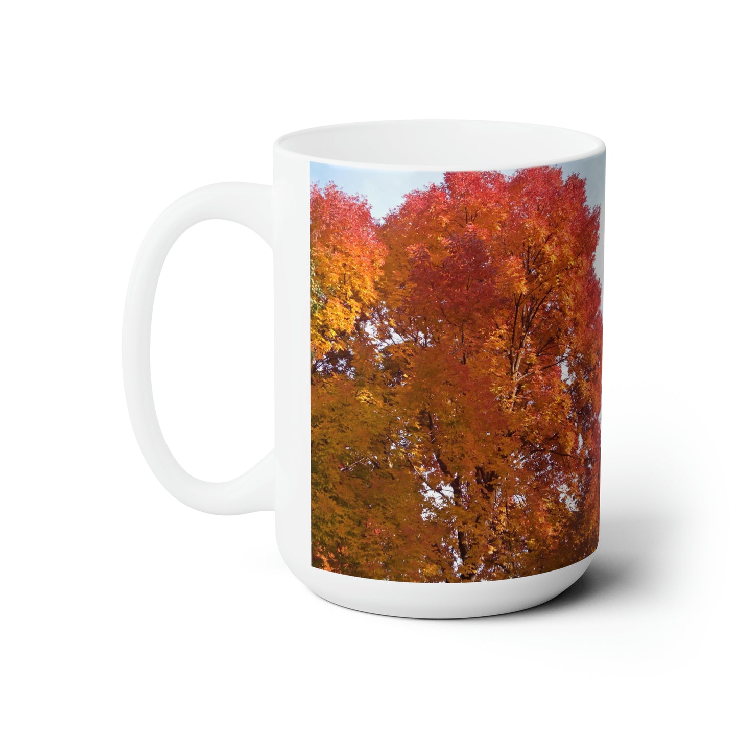 Autumn Radiance Ceramic Mug 15oz