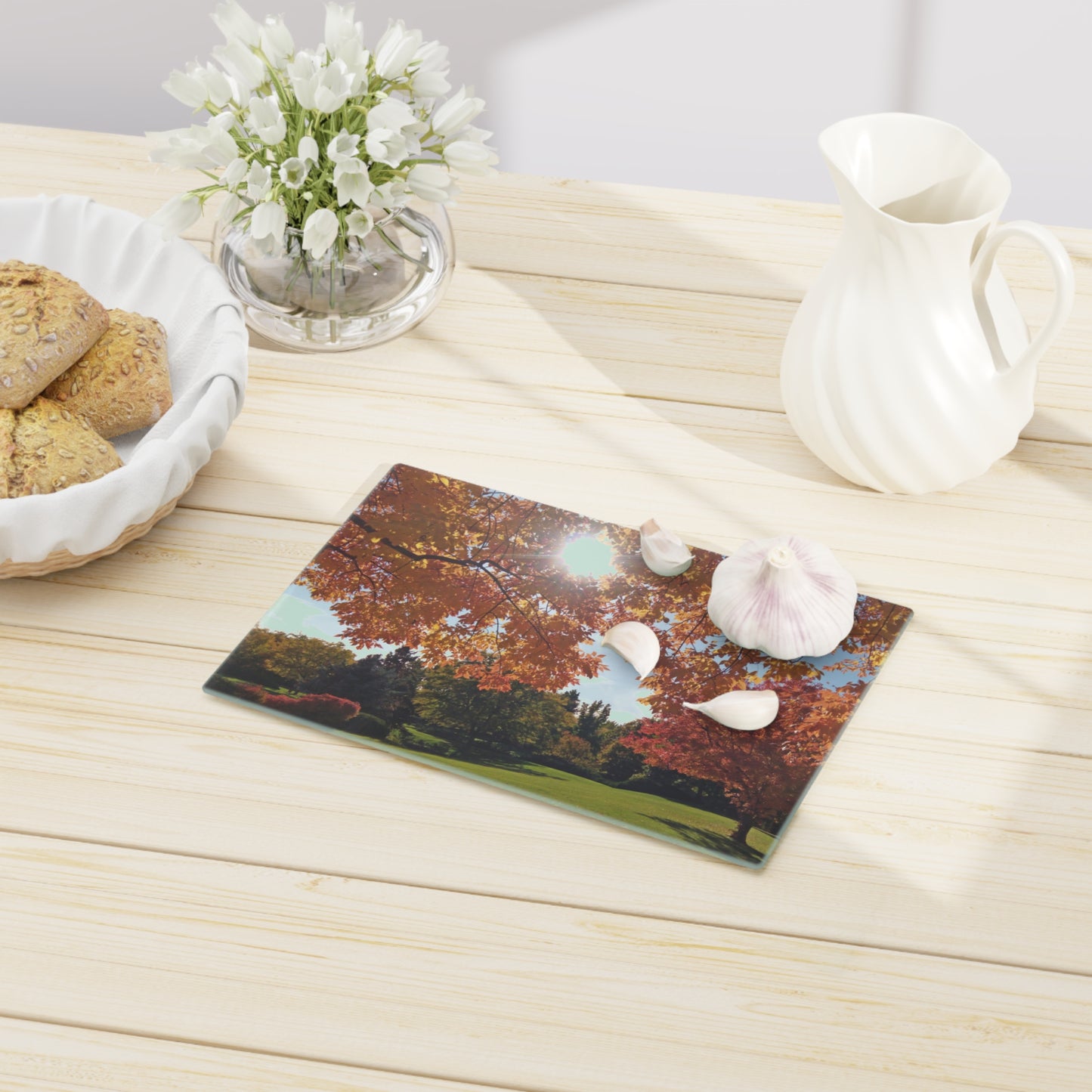 Autumn Light Cutting Board Dishwasher Safe