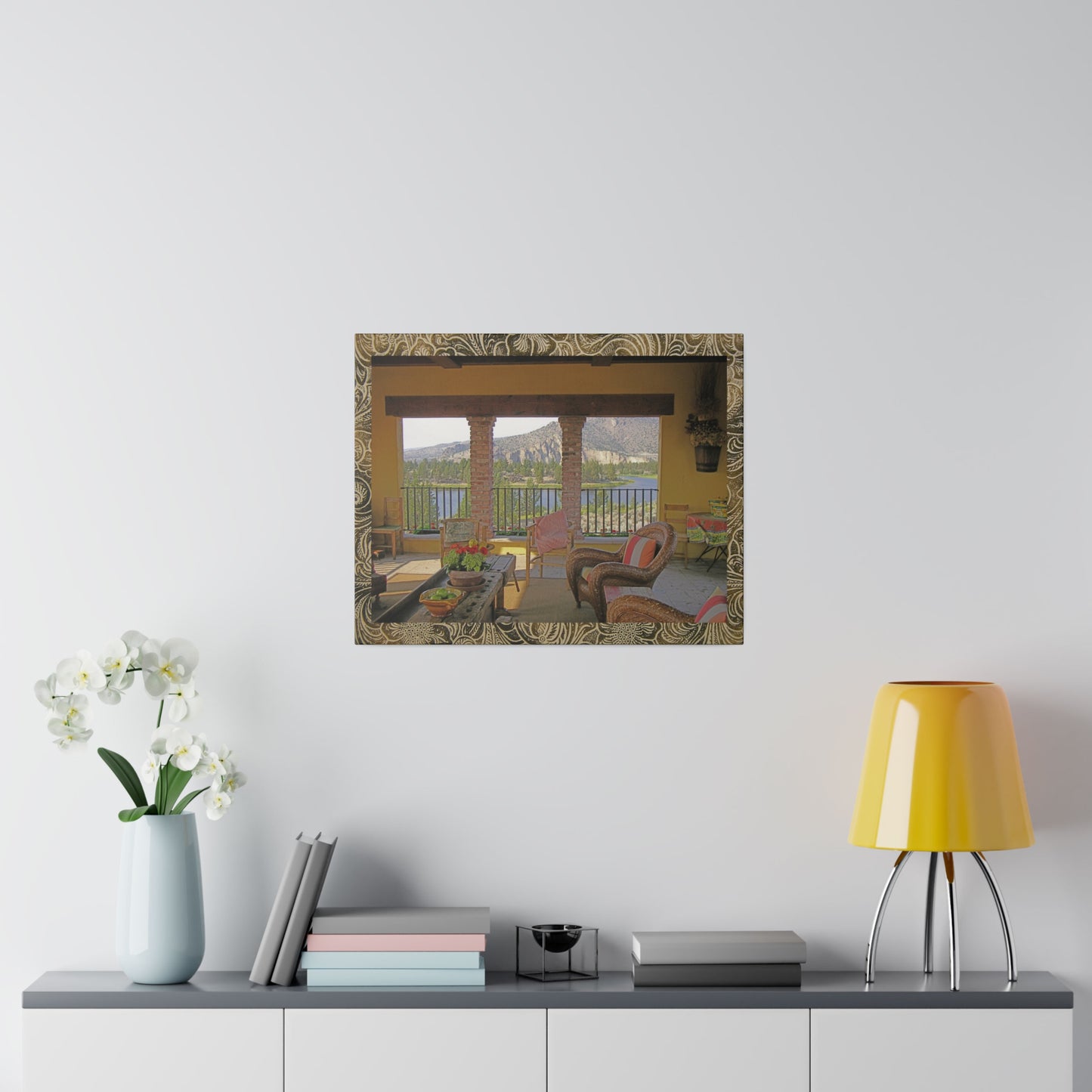 Oasis View Matte Canvas 0.75"