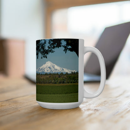 Juniper Framed Mountain Ceramic Mug 15oz