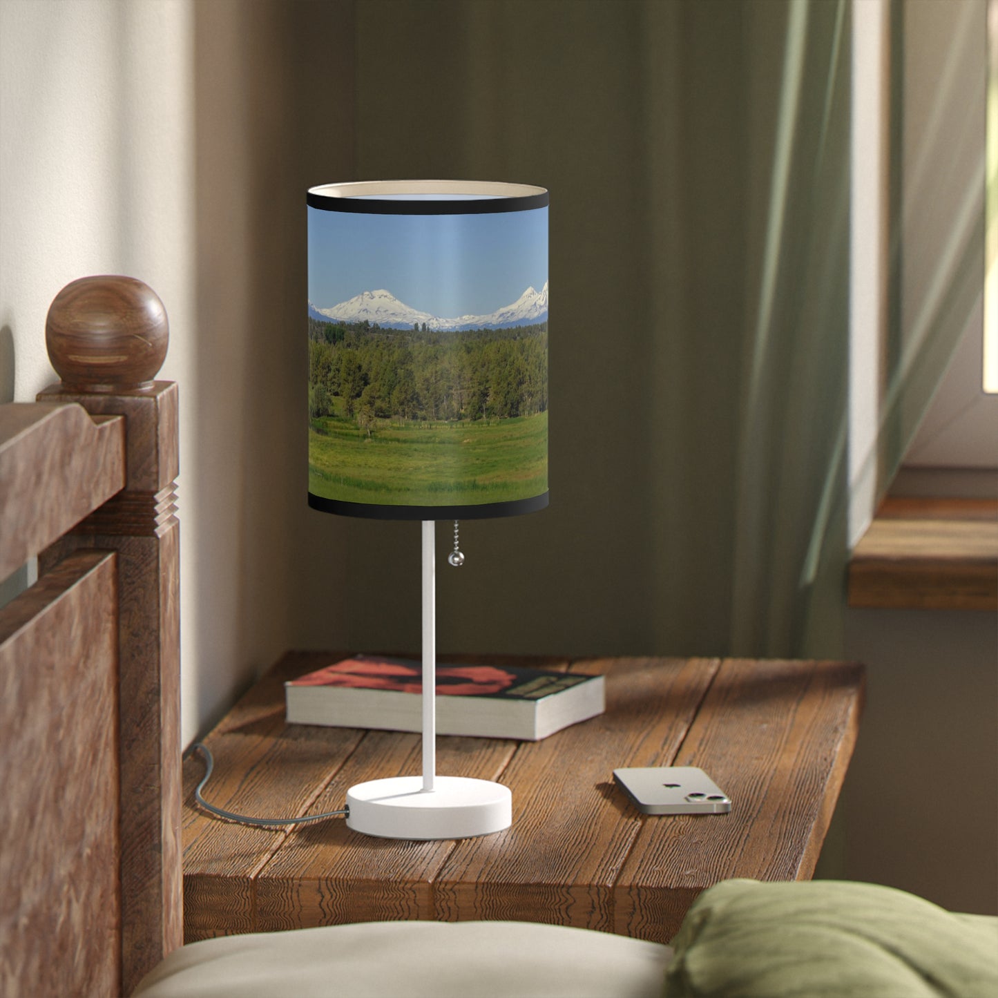 Mountain Meadow Lamp on a Stand