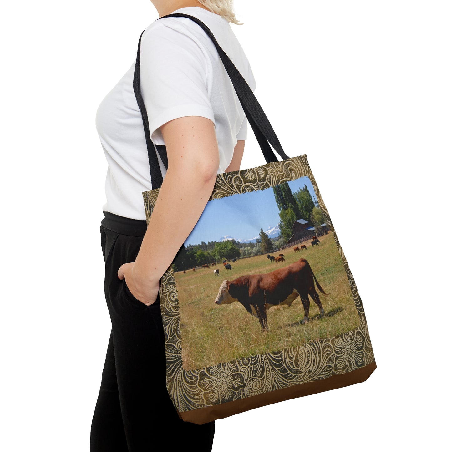 King Of The Pasture Tote Bag