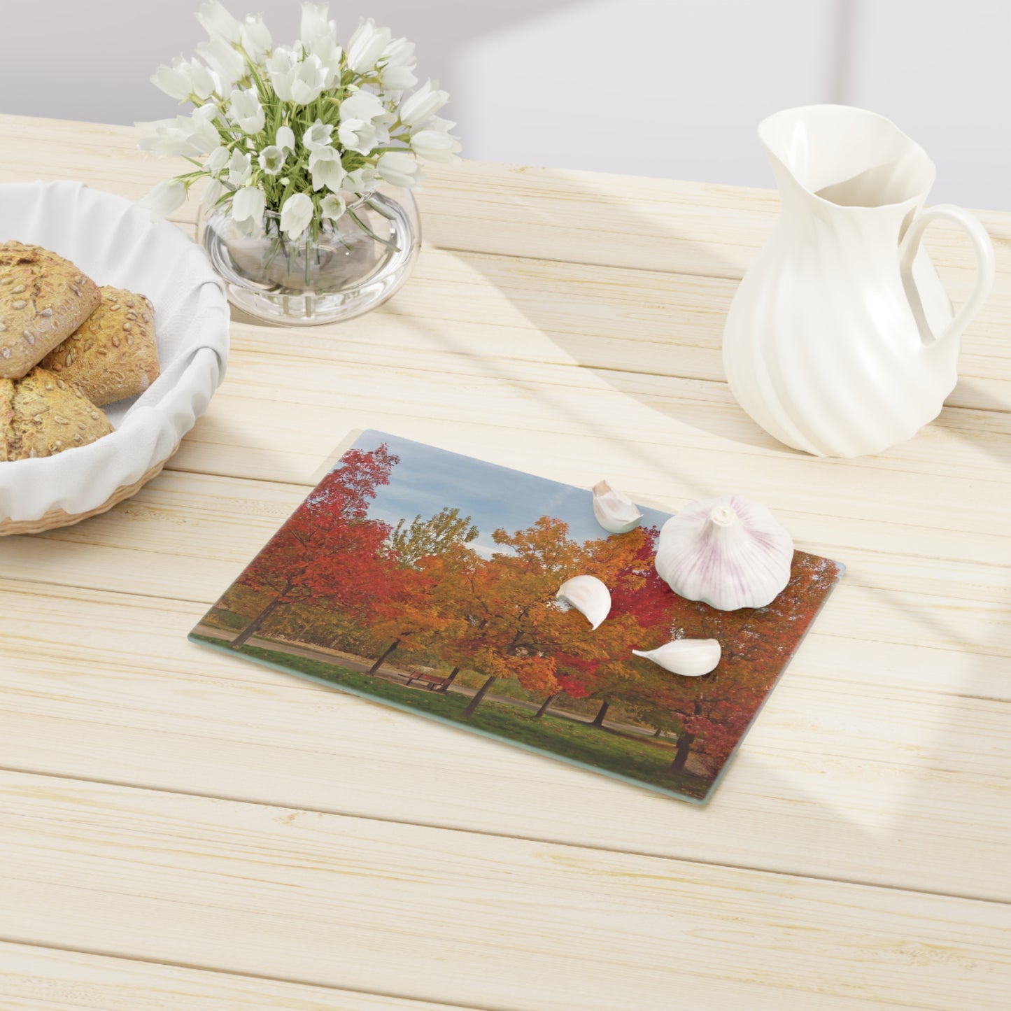 Autumn Serenity Cutting Board Dishwasher Safe
