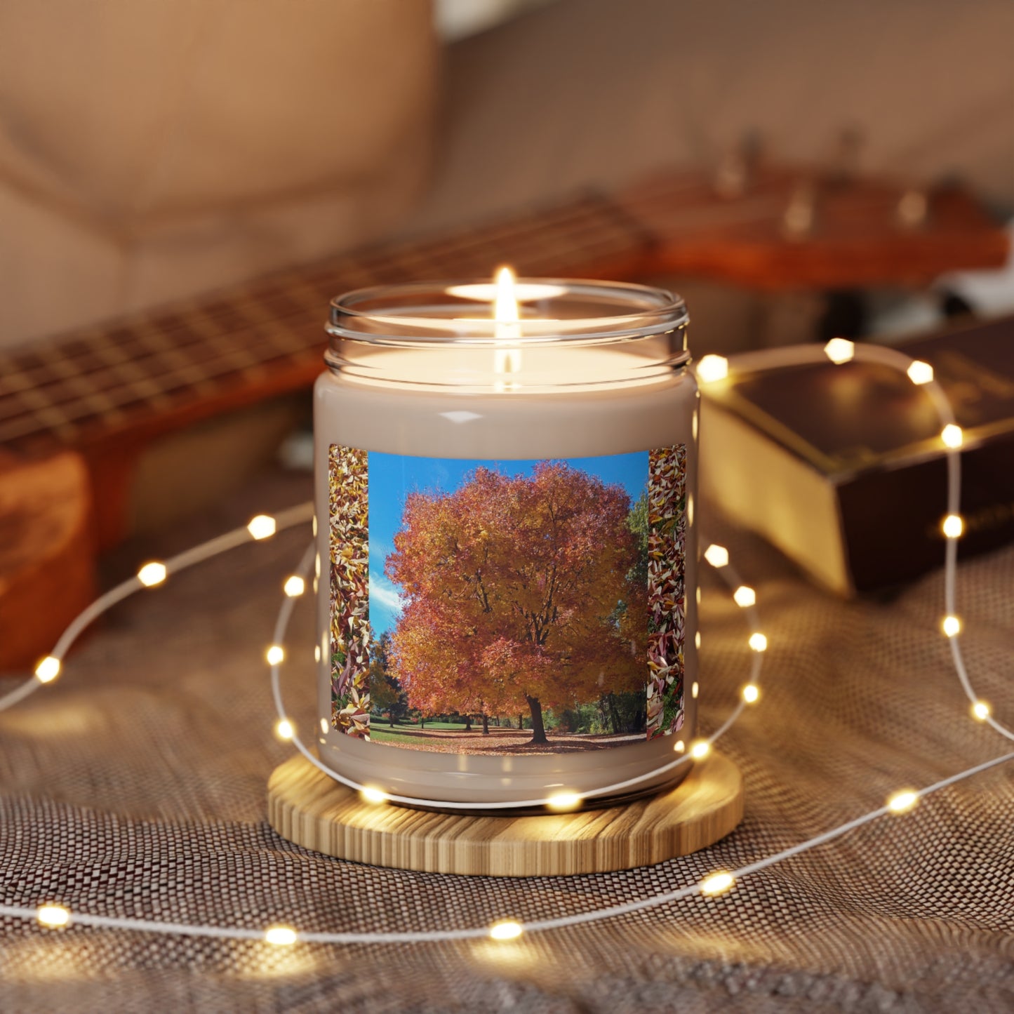 Autumn Tree Late Fall Scented Soy Candle, 9oz