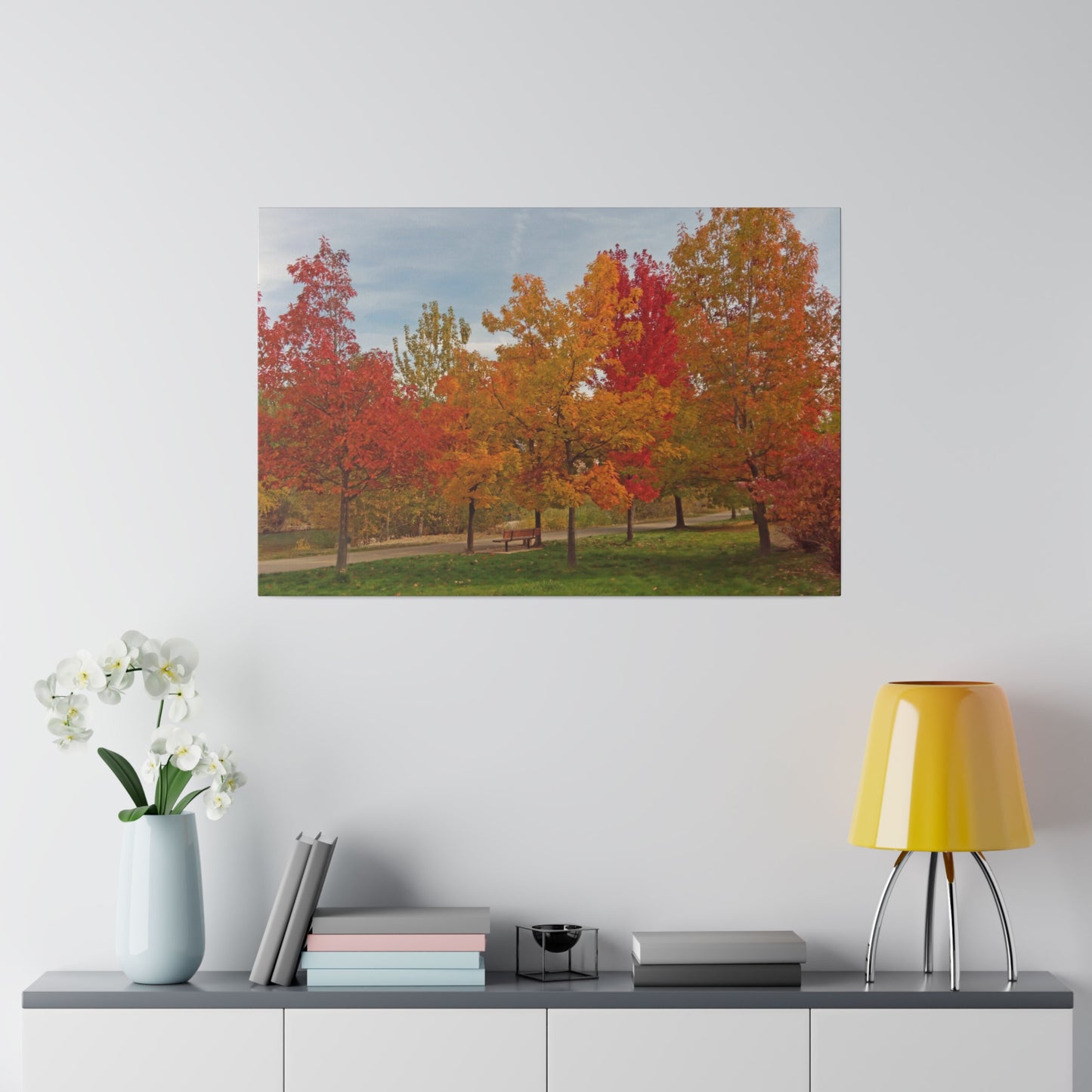 Autumn Serenity Matte Canvas