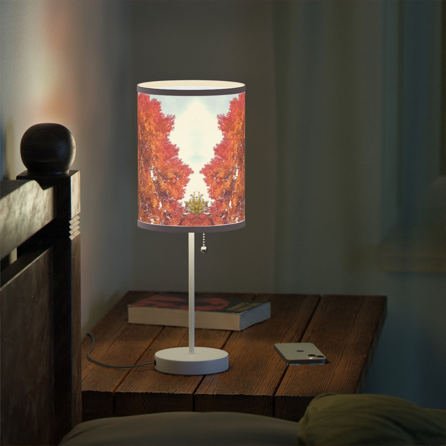 Autumn Radiance Lamp on a Stand