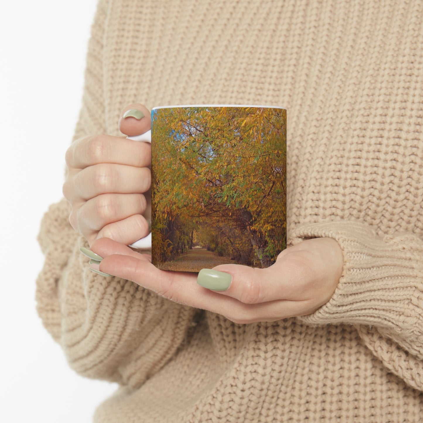 Autumn Path Ceramic Mug 11oz