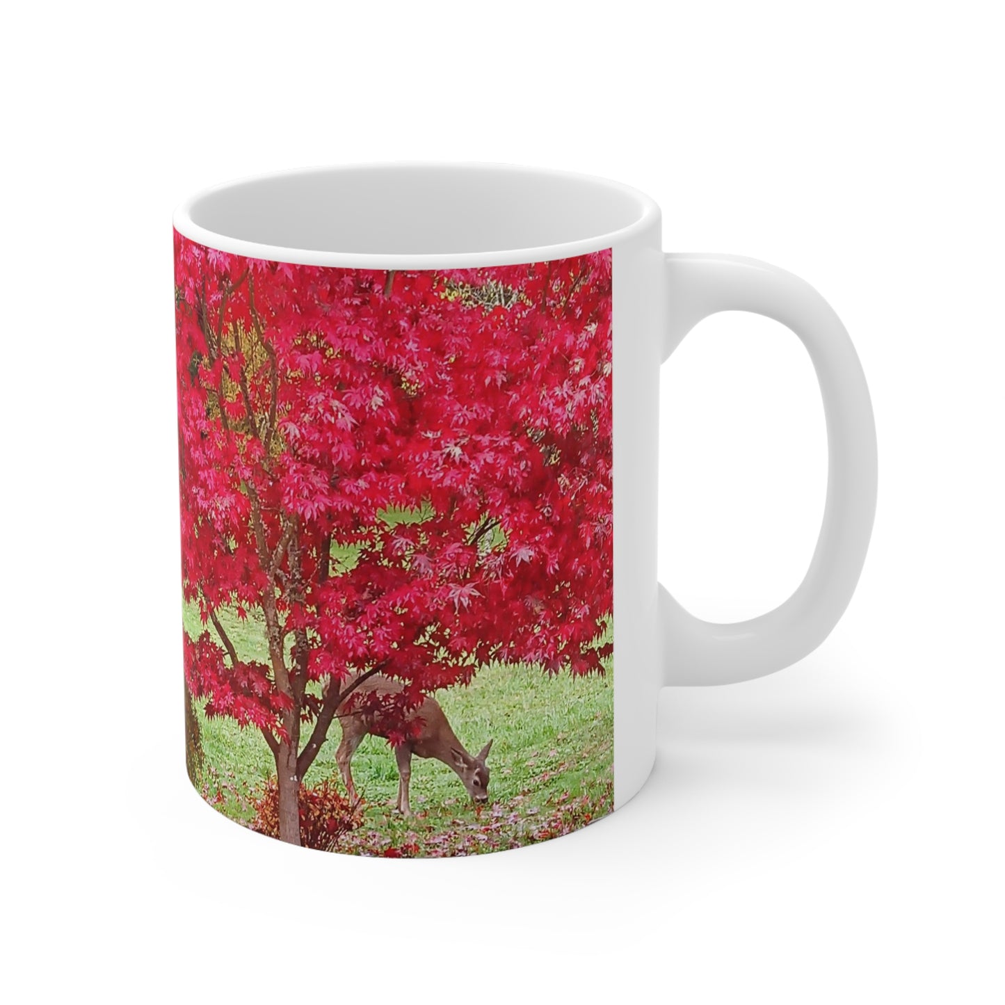 Autumn Deer Ceramic Mug 11oz