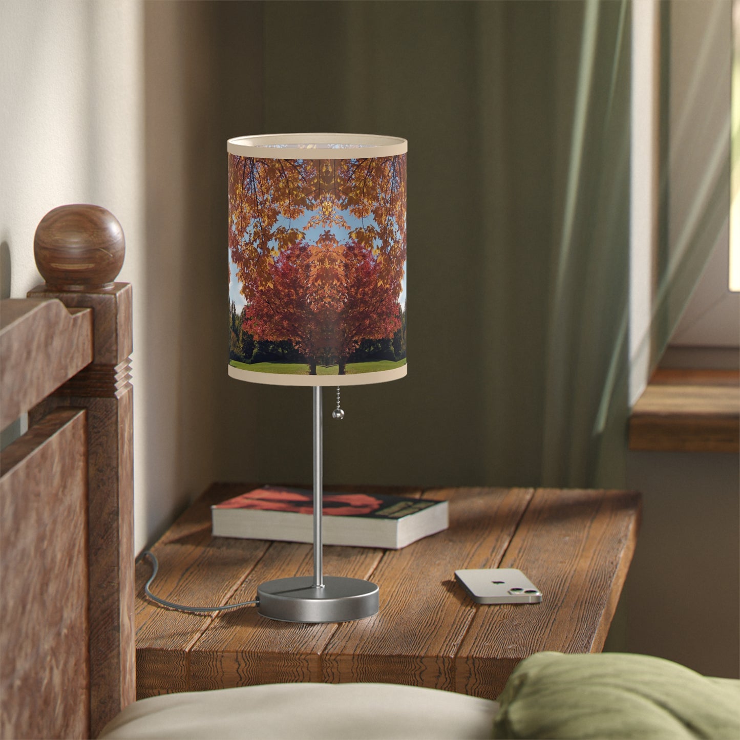 Autumn Light Lamp on a Stand