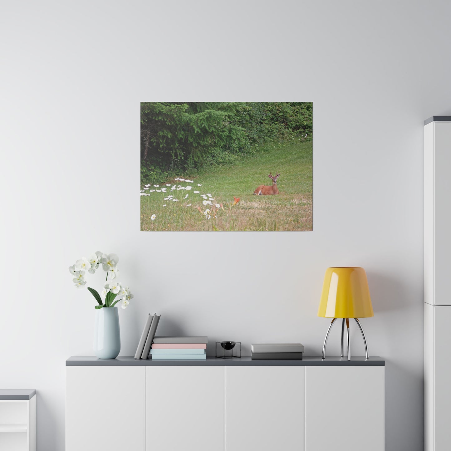 Peace In The Meadow Matte Canvas