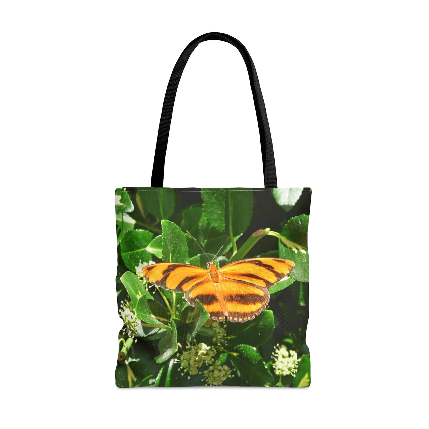 Golden Butterfly Tote Bag