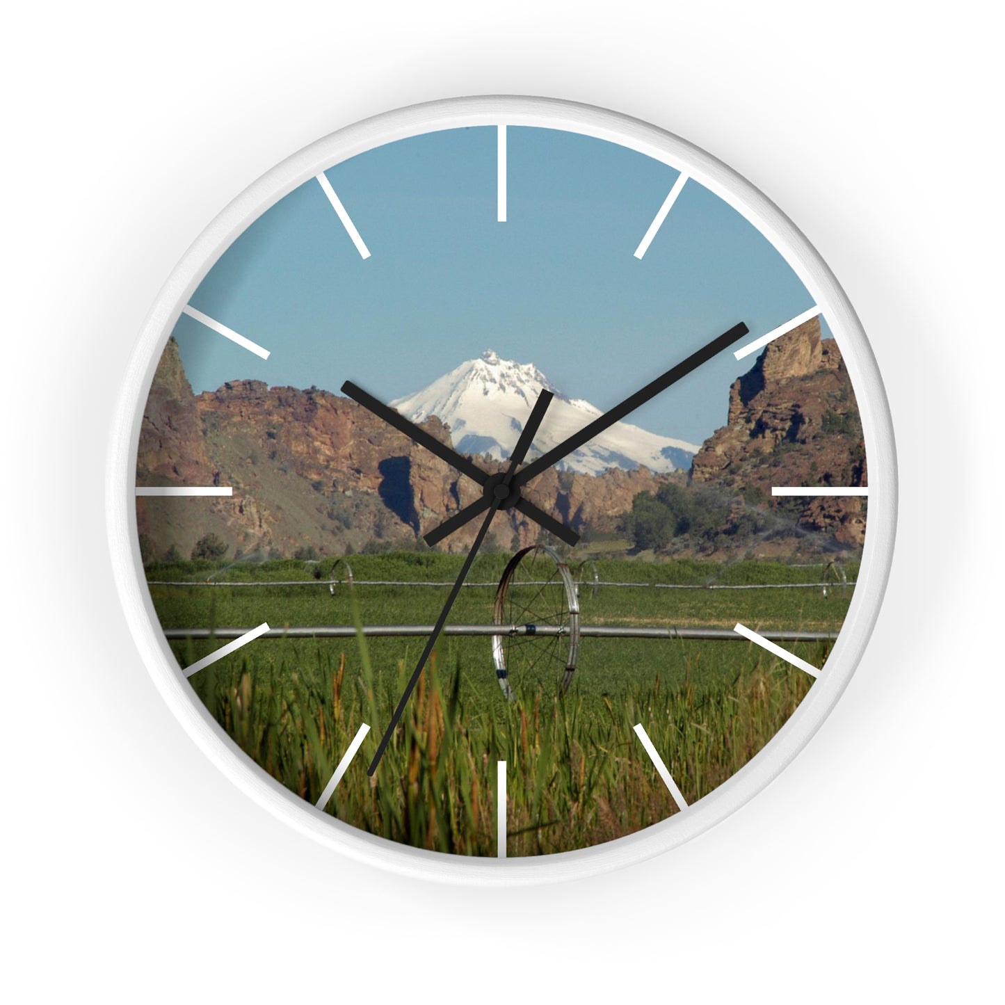 Mountain & Rocky Cliffs Wall Clock