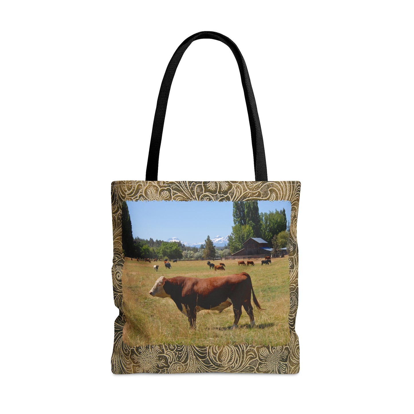 King Of The Pasture Tote Bag