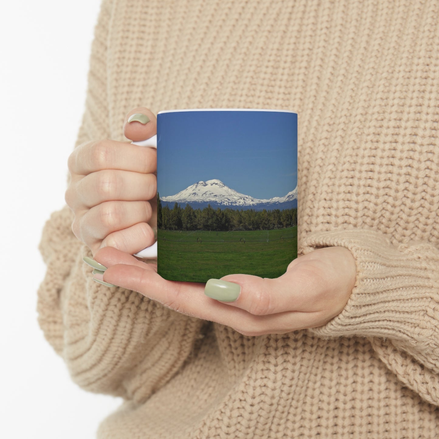 Mountain Field Ceramic Mug 11oz