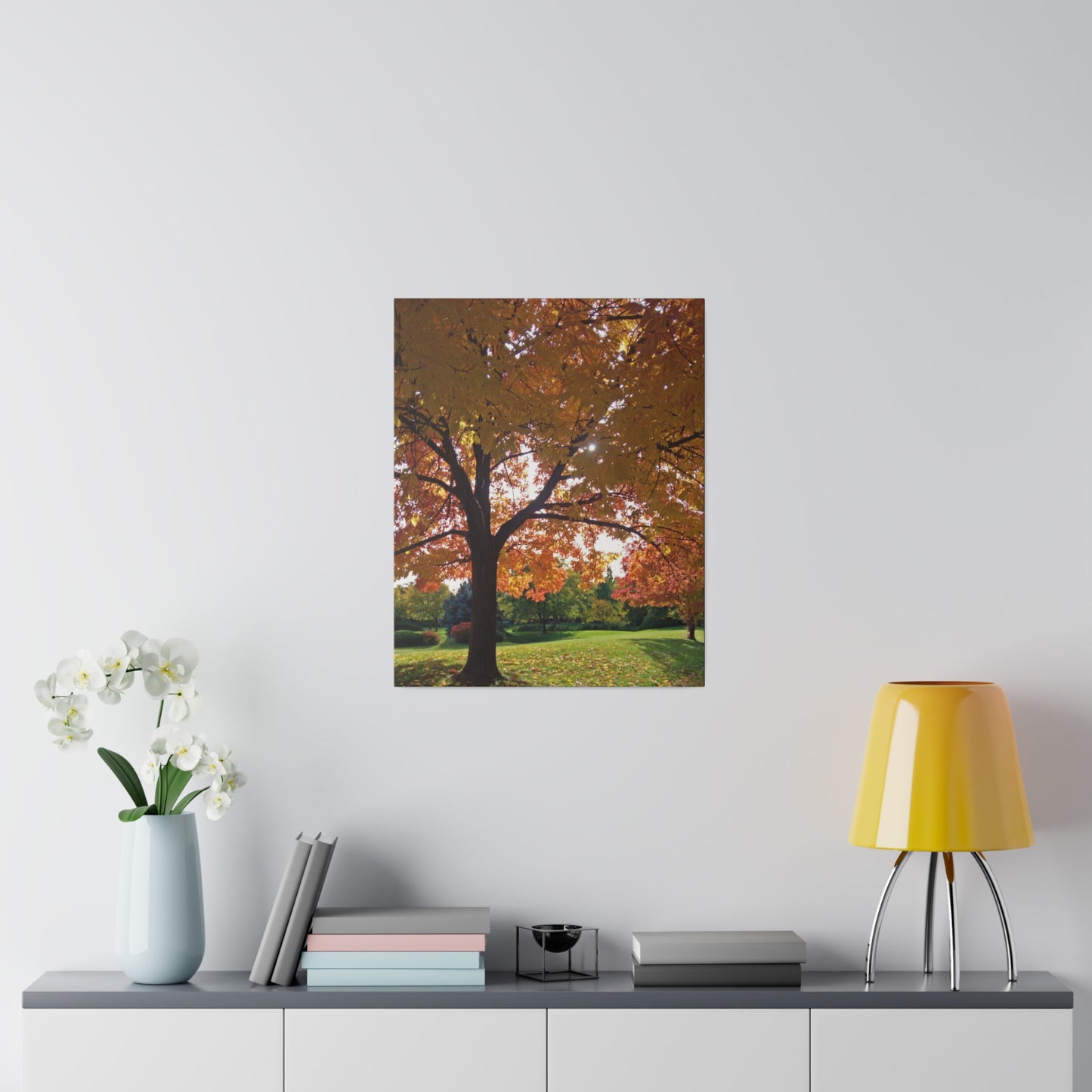 Autumn Canopy Matte Canvas