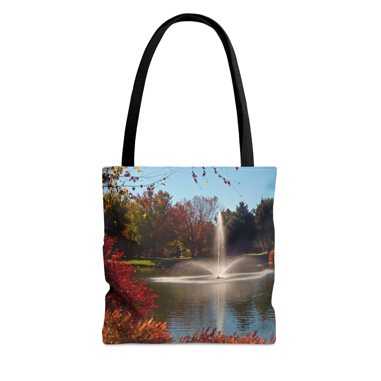 Autumn Fountain Tote Bag