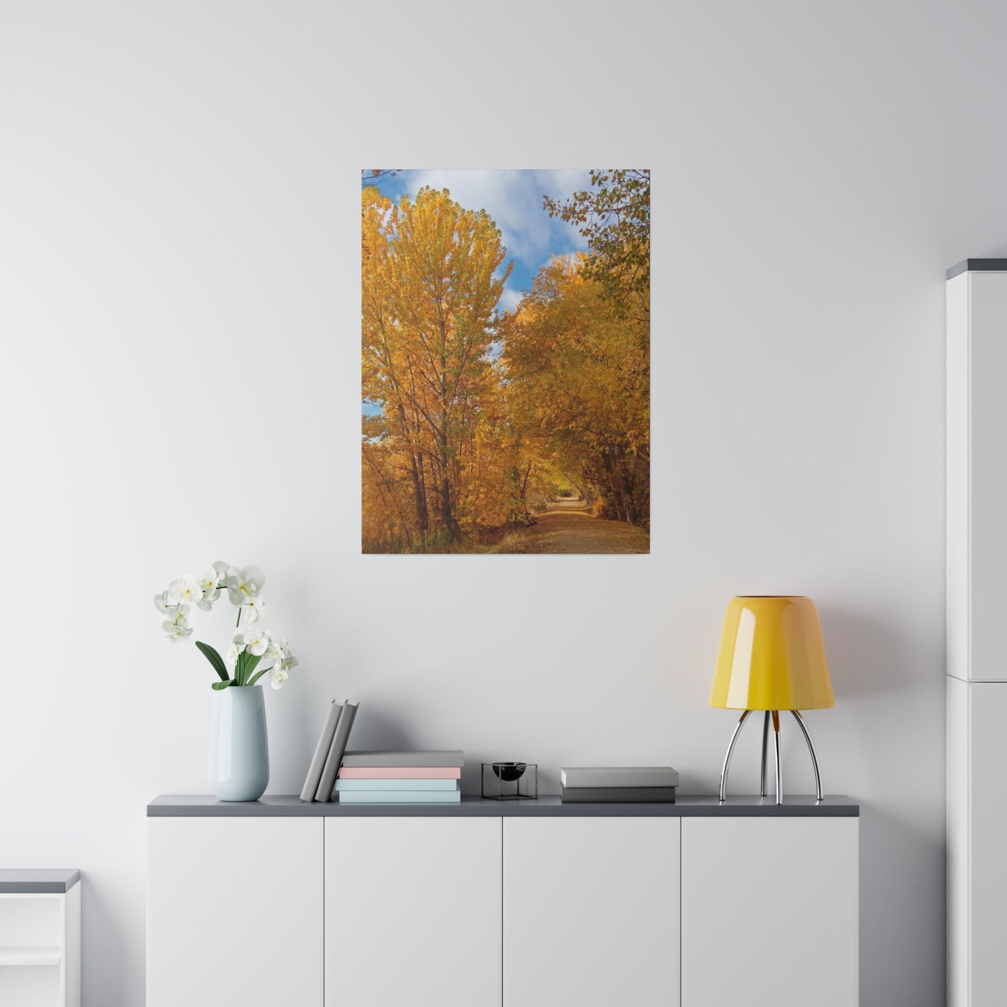 Autumn Trail Matte Canvas