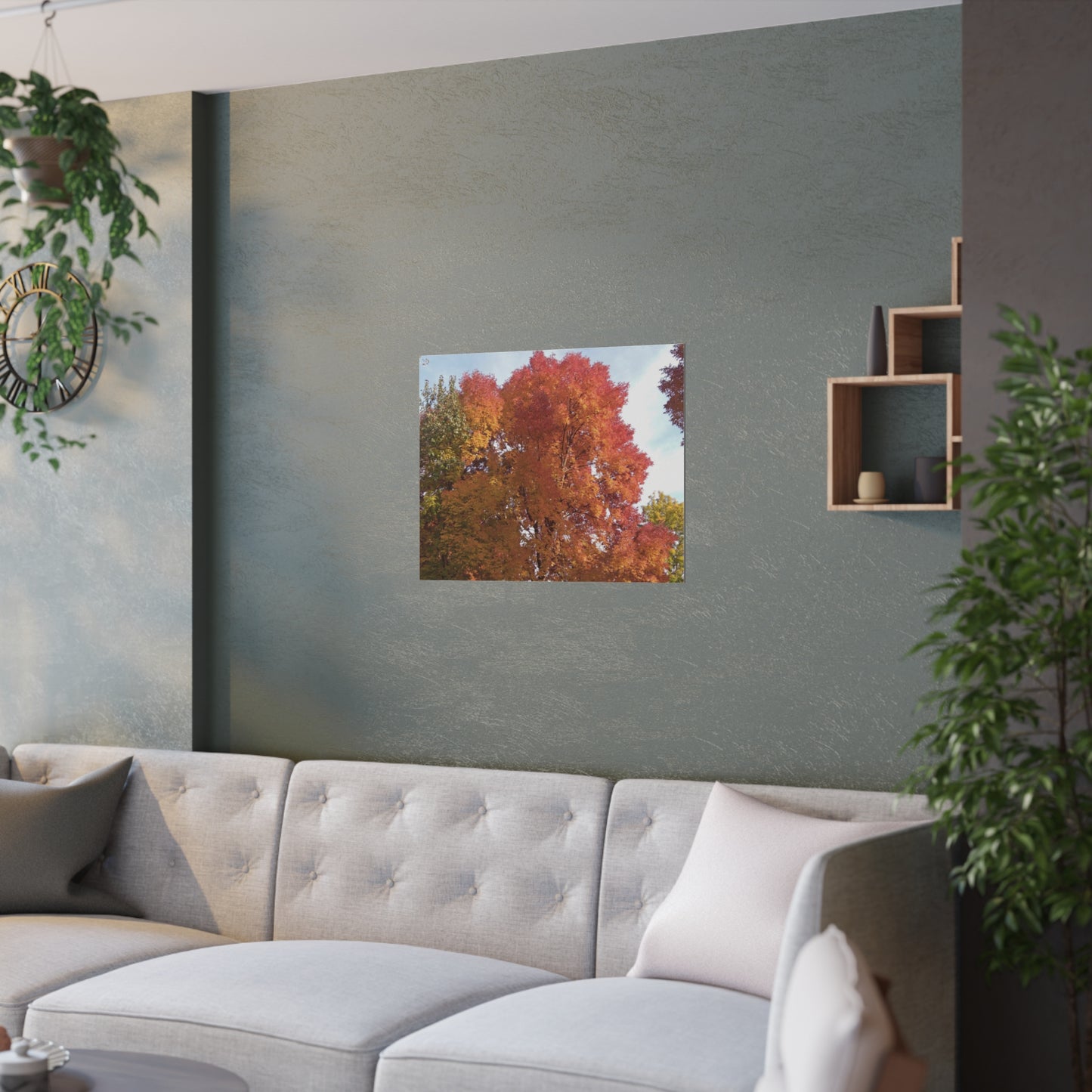 Autumn Radiance Satin Posters