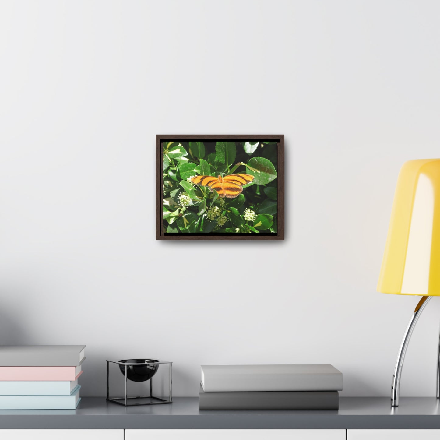 Golden Butterfly Gallery Canvas Wraps Framed