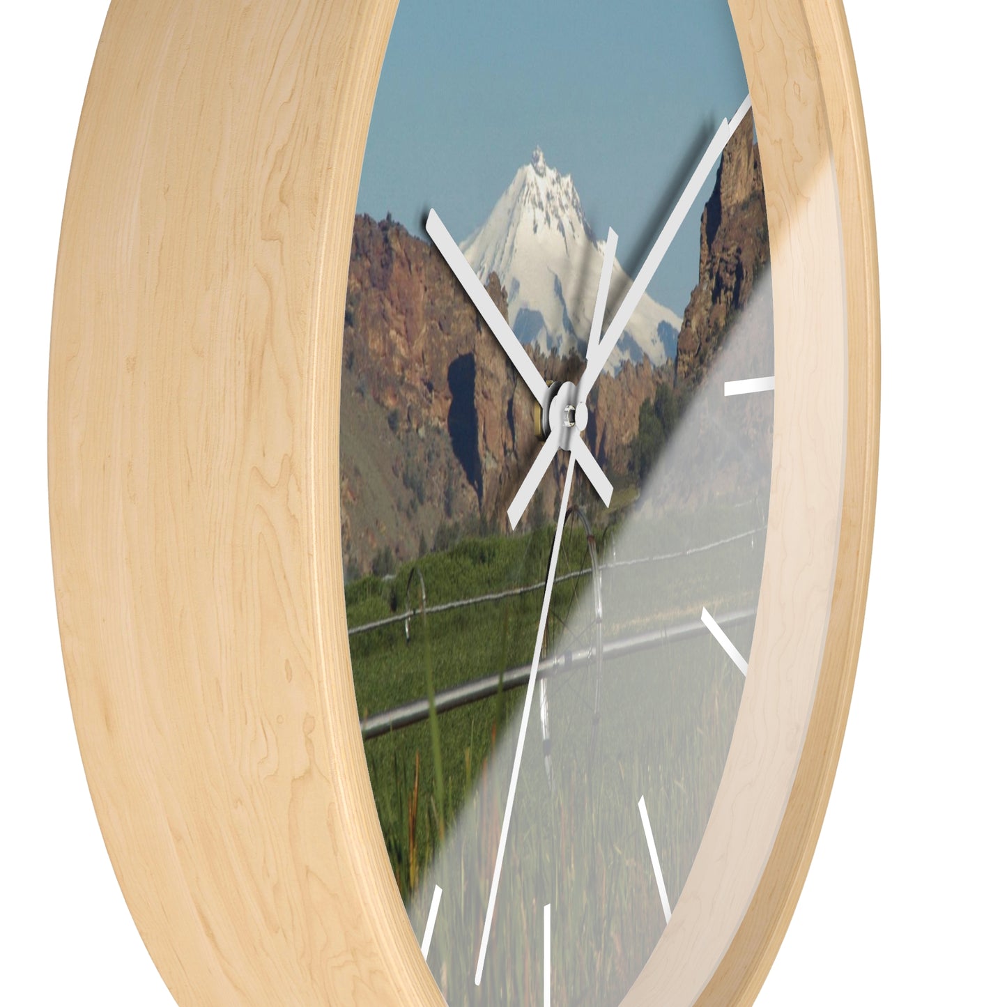 Mountain & Rocky Cliffs Wall Clock