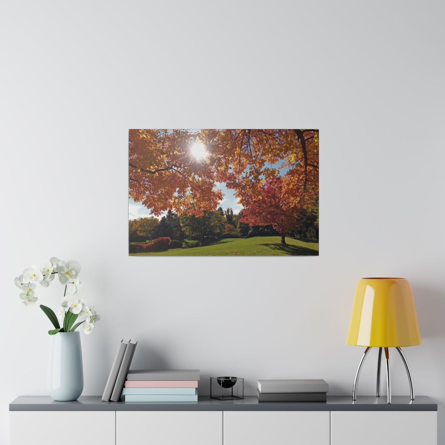 Autumn Light Matte Canvas