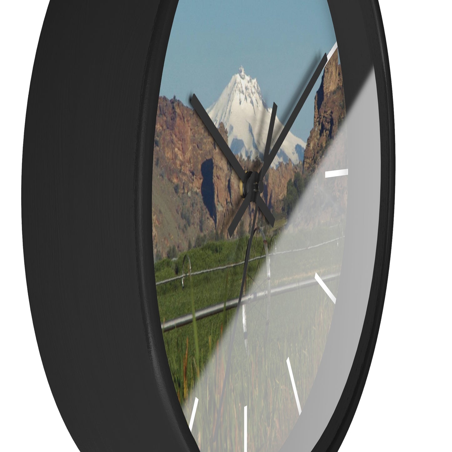 Mountain & Rocky Cliffs Wall Clock