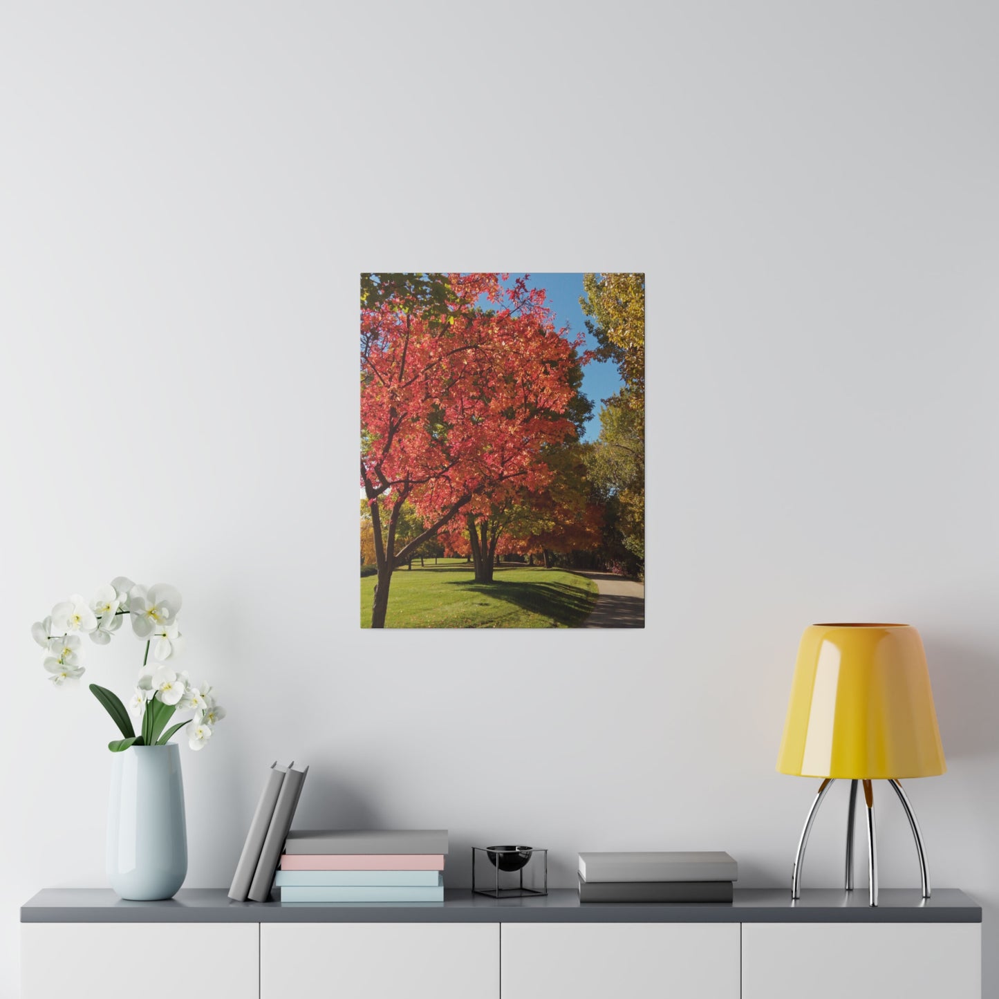 Autumn Glow Matte Canvas