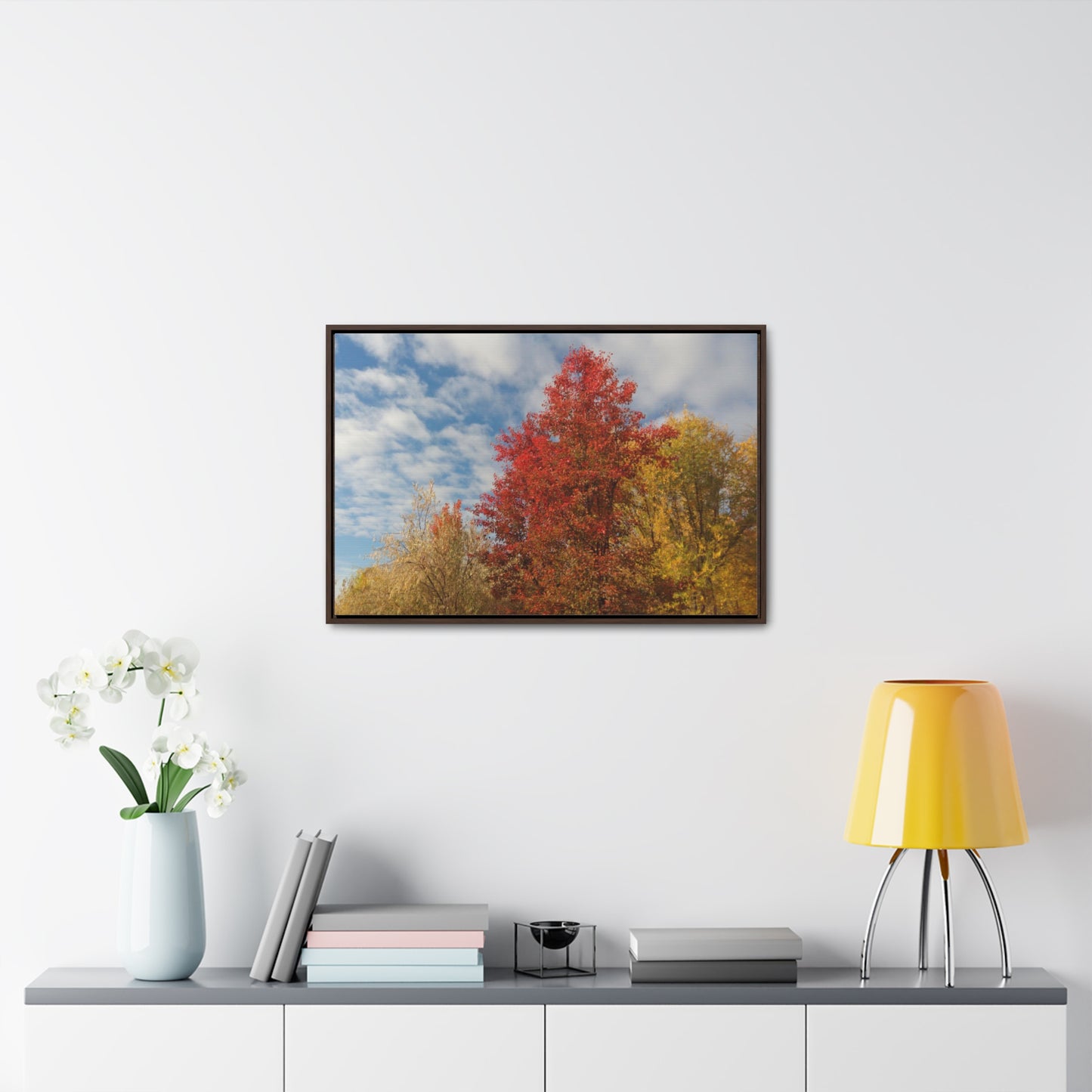 Autumn Sky Gallery Canvas Wraps Framed