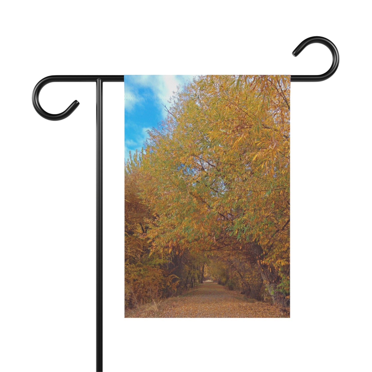 Autumn Path Garden & House Banner