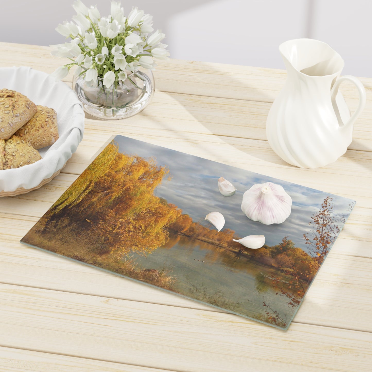 Autumn Peace Cutting Board Dishwasher Safe