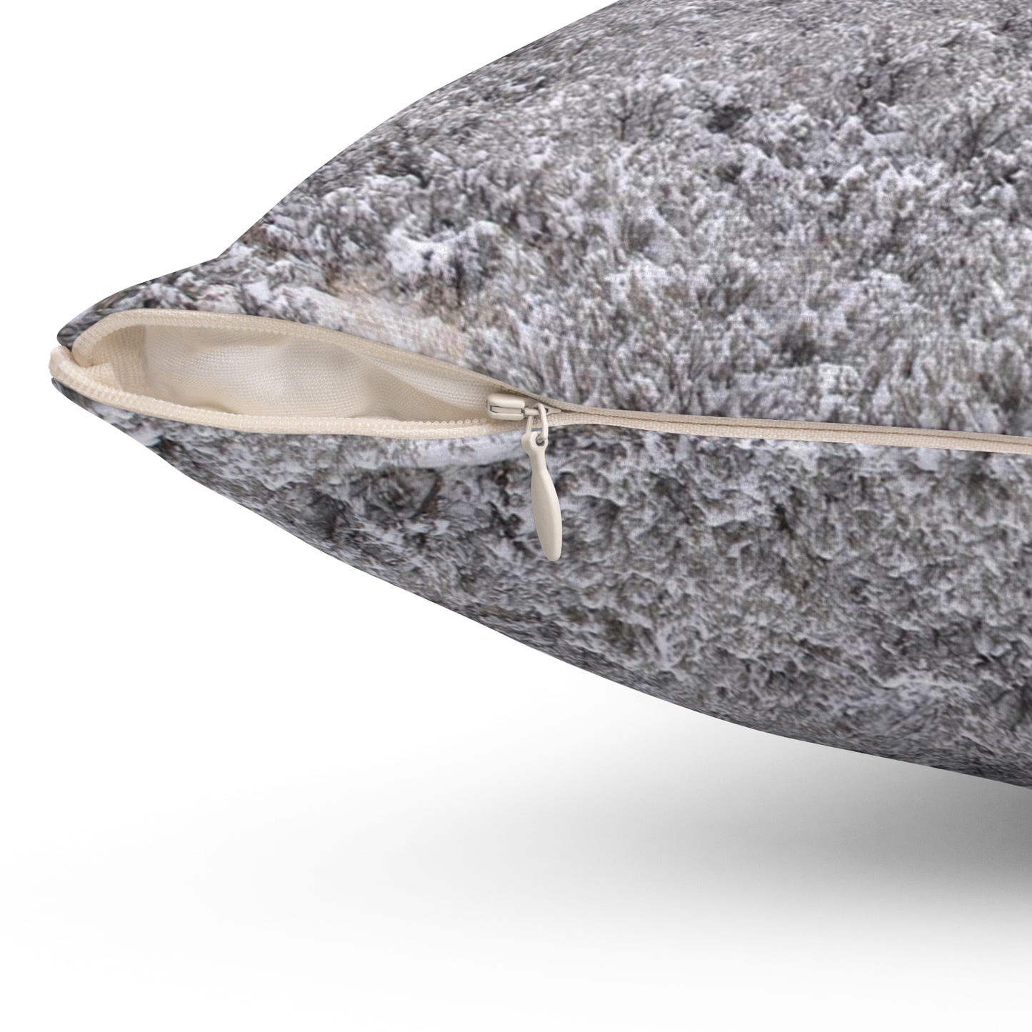 Winter Cliff Spun Polyester Square Pillow