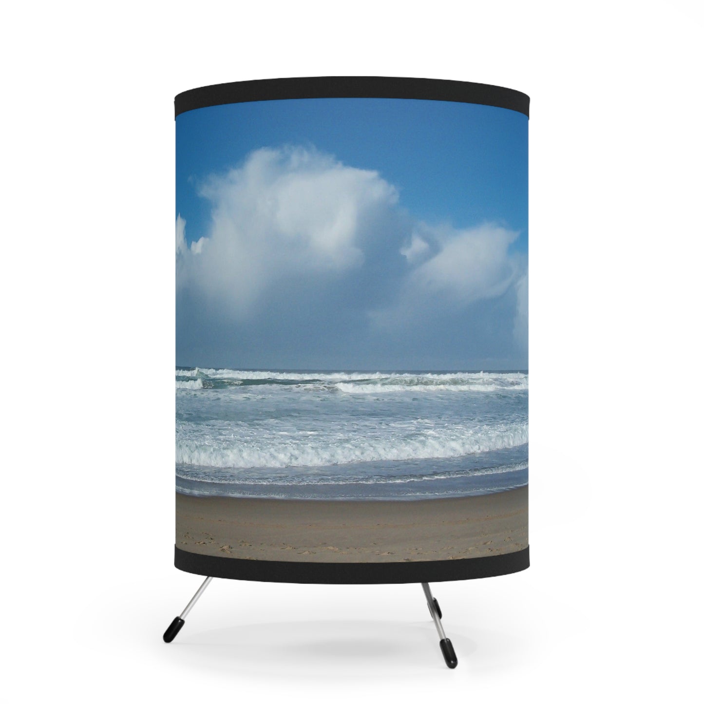 Blue Sky Beach Tripod Lamp