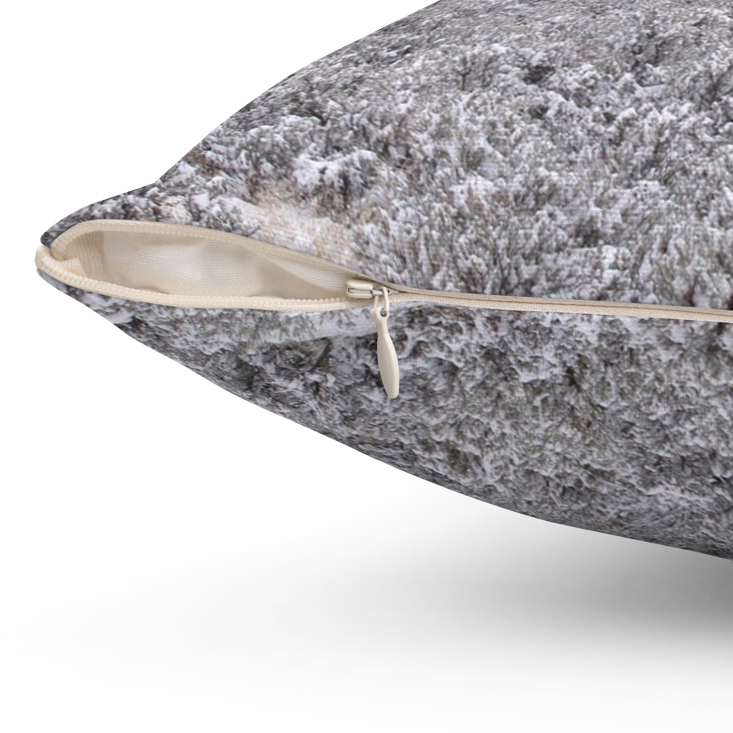 Winter Cliff Spun Polyester Square Pillow