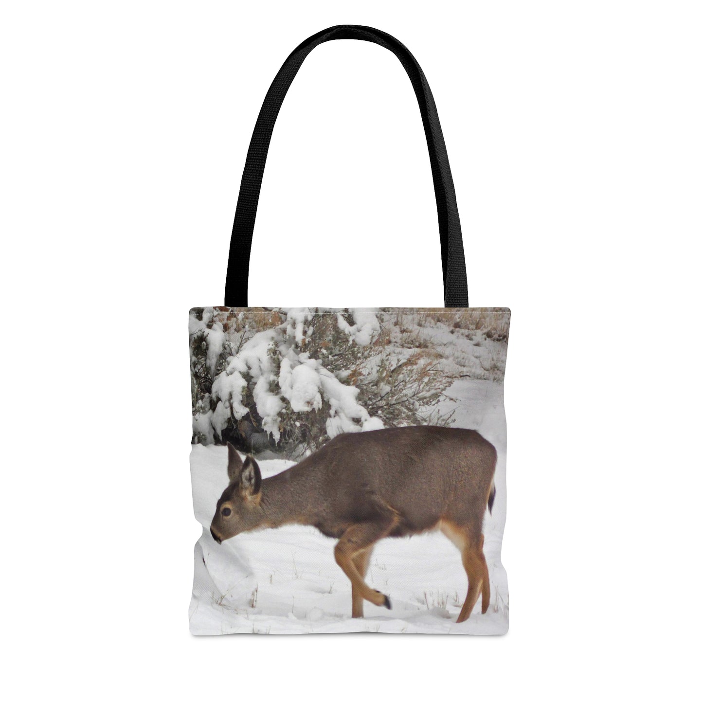 Winter Deer Tote Bag