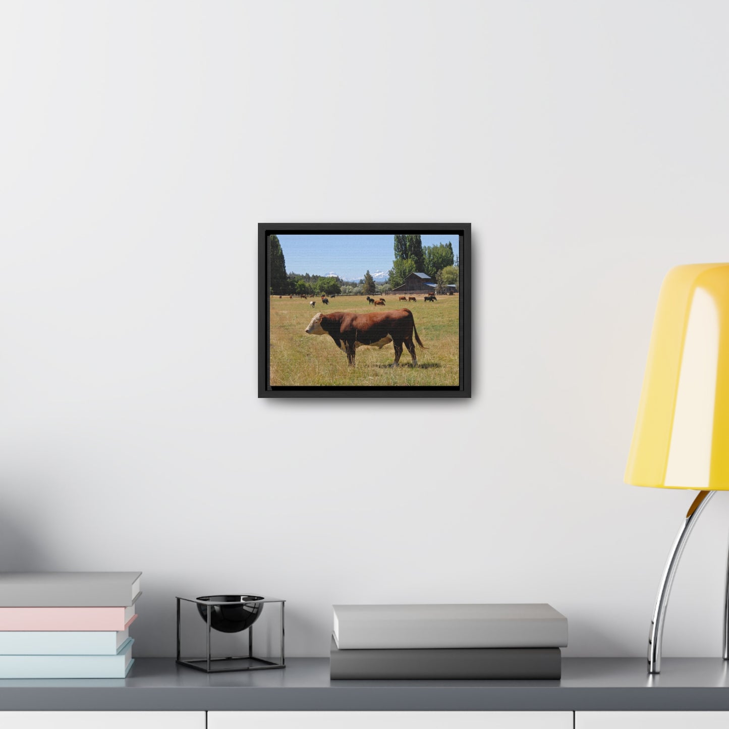 King Of The Pasture Gallery Canvas Wraps Framed