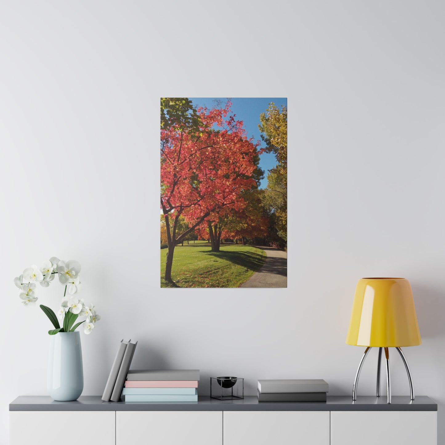 Autumn Glow Matte Canvas
