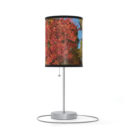 Autumn Glow Lamp on a Stand