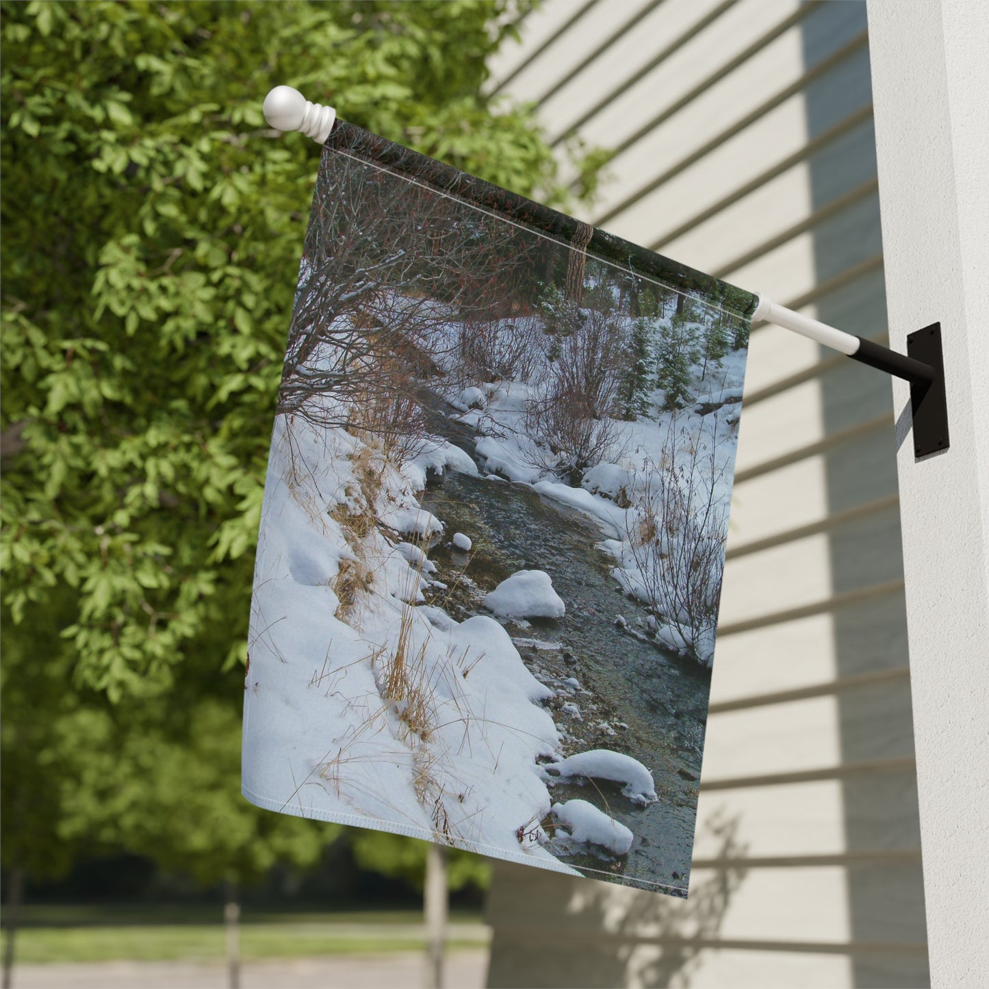 Snowy Creek Garden & House Banner