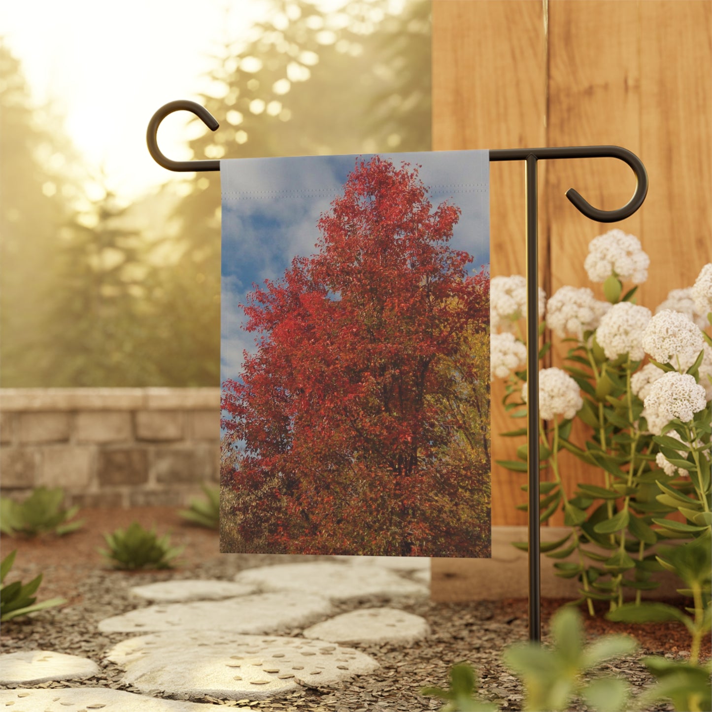Autumn Sky Garden & House Banner