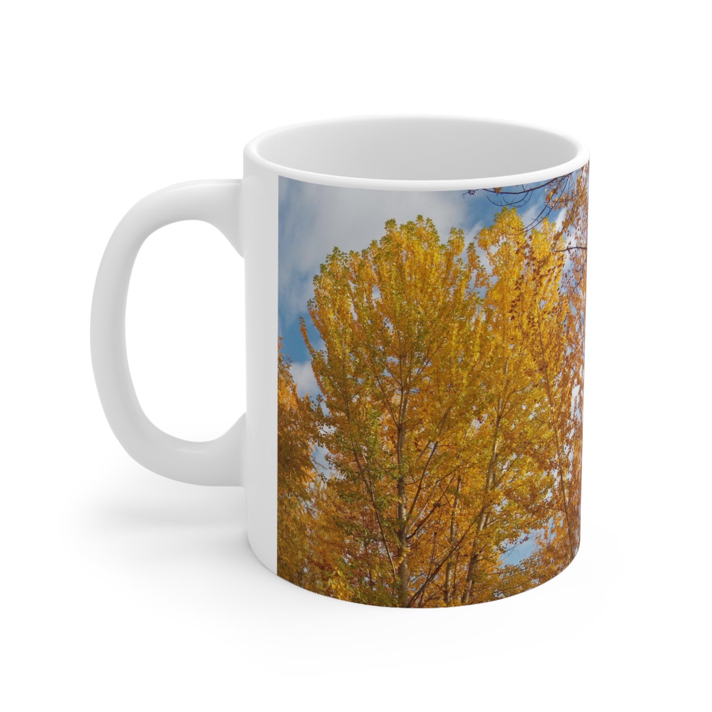 Autumn Gold Ceramic Mug 11oz